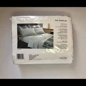 🆕 Striped twin sheet set